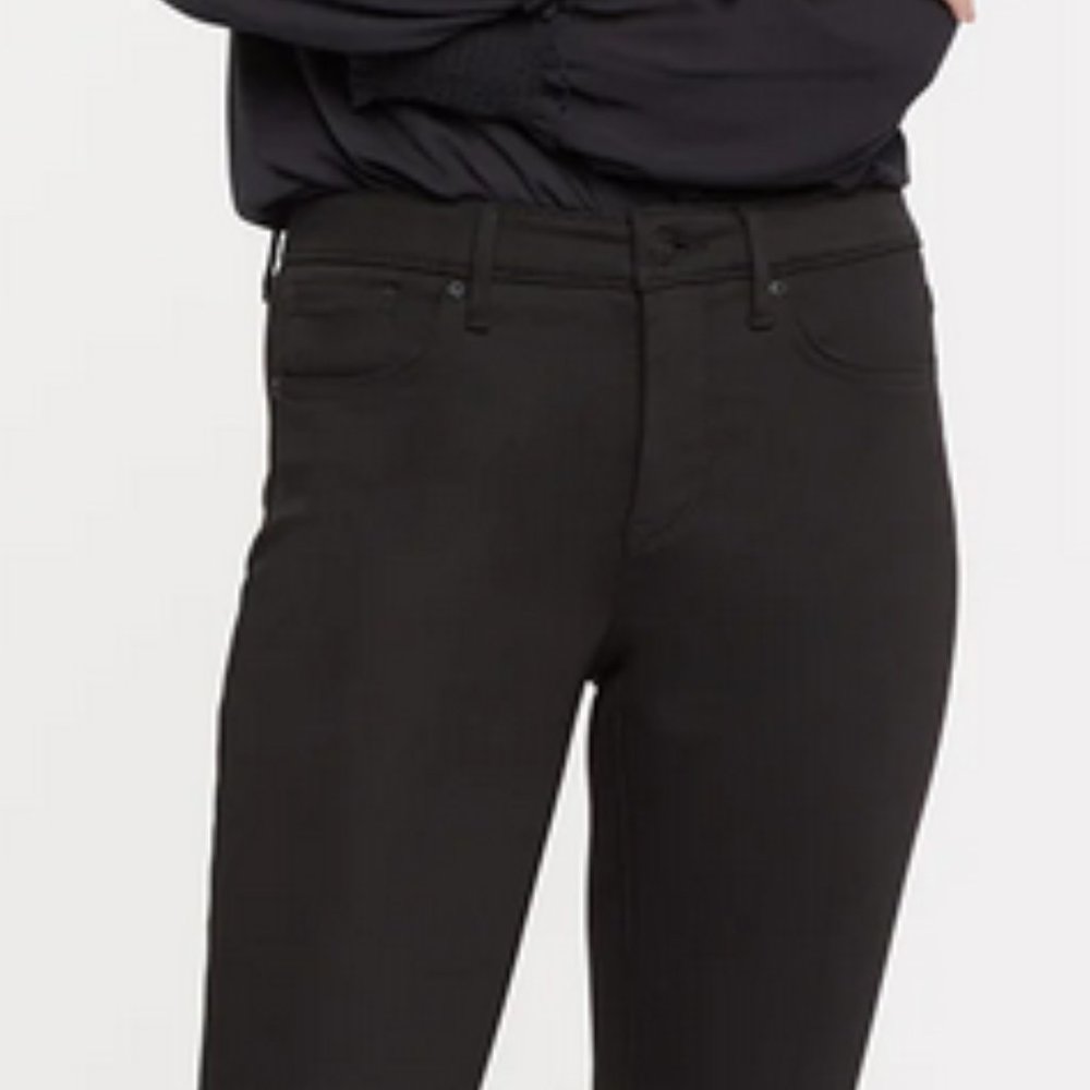 NYDJ’s Sheri Slim Jeans, Size 16, Black NWOT